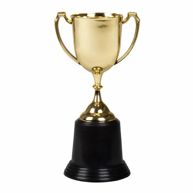 Gouden Trofee, 22cm. Aanbieding