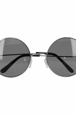 Direct Beschikbaar Partybril Hippie XL Grijs
