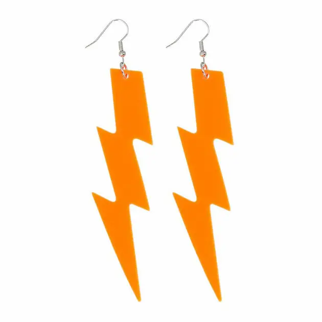 Oorbellen Flash Neon Oranje Shop Nu