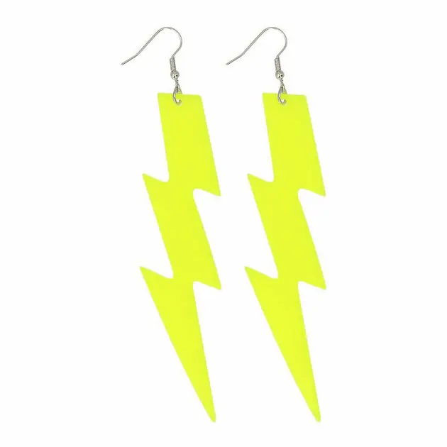 Oorbellen Flash Neon Geel Meest Verkocht