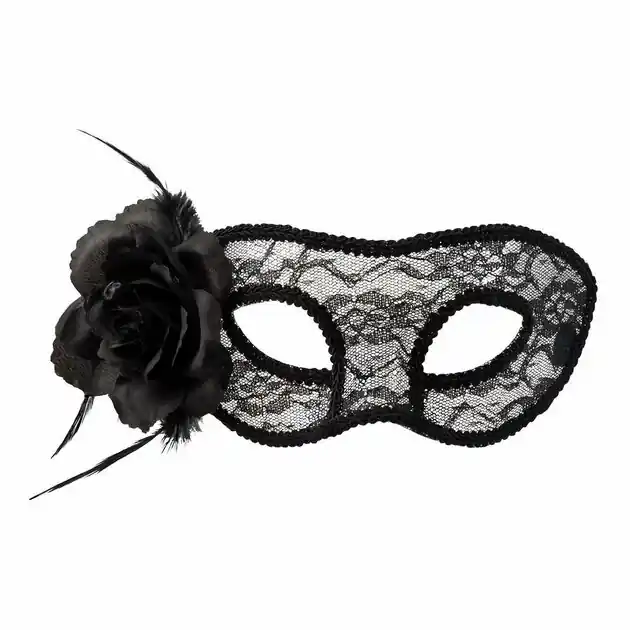 Populair Kanten Oogmasker Mystique Zwart