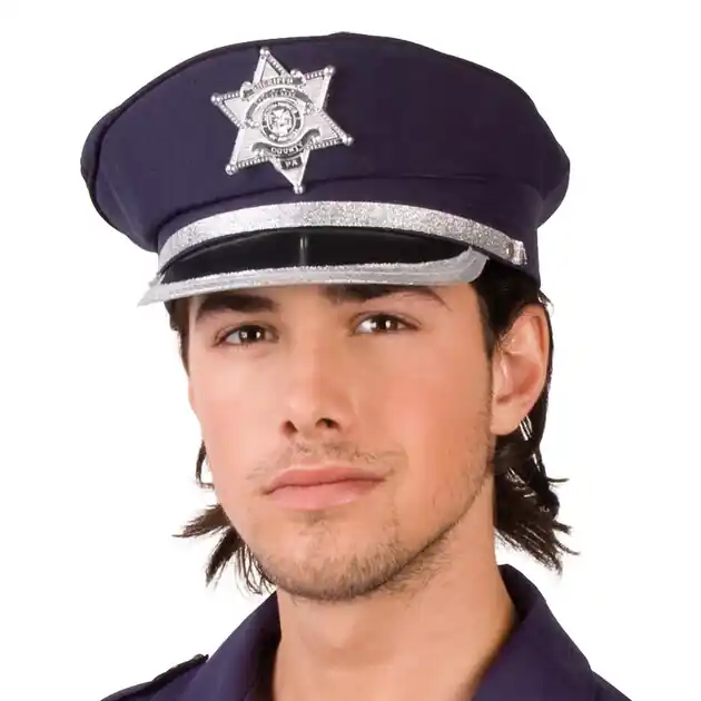Gereduceerde Prijs Politiepet Officier (verstelbare Maat)