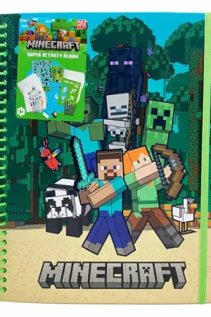 Gereduceerde Prijs Minecraft Super Activiteitenboek met Stickers