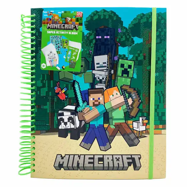 Gereduceerde Prijs Minecraft Super Activiteitenboek met Stickers