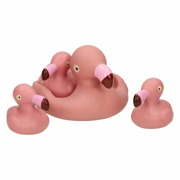 Baddieren Flamingo Familie, 4dlg Rechtstreeks Van De Fabrikant