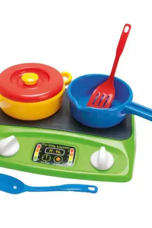 Betaalbaar Dantoy Kinderkookplaat Set, 6dlg.