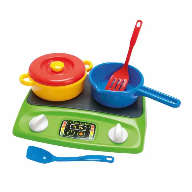 Betaalbaar Dantoy Kinderkookplaat Set, 6dlg.