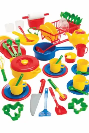 Dantoy Keukenservies, 59dlg. Merkproduct