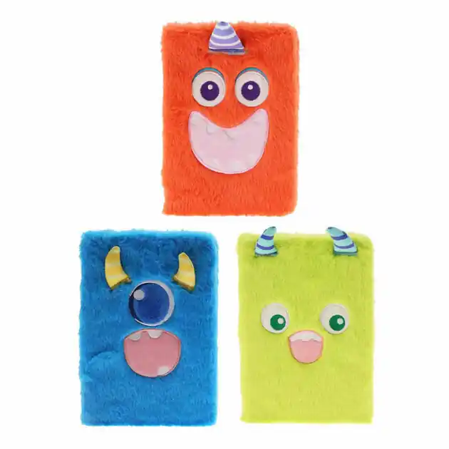 Premium Notitieboek Pluche Monster