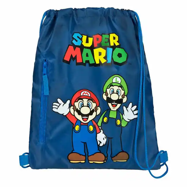 Express Levering Gymtas Super Mario Blauw