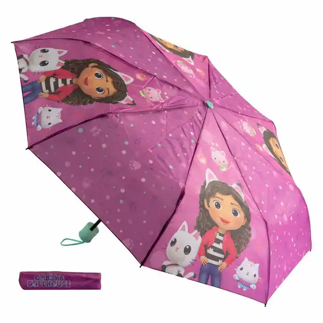 Laatste Versie Paraplu Gabby's Poppenhuis, 94cm