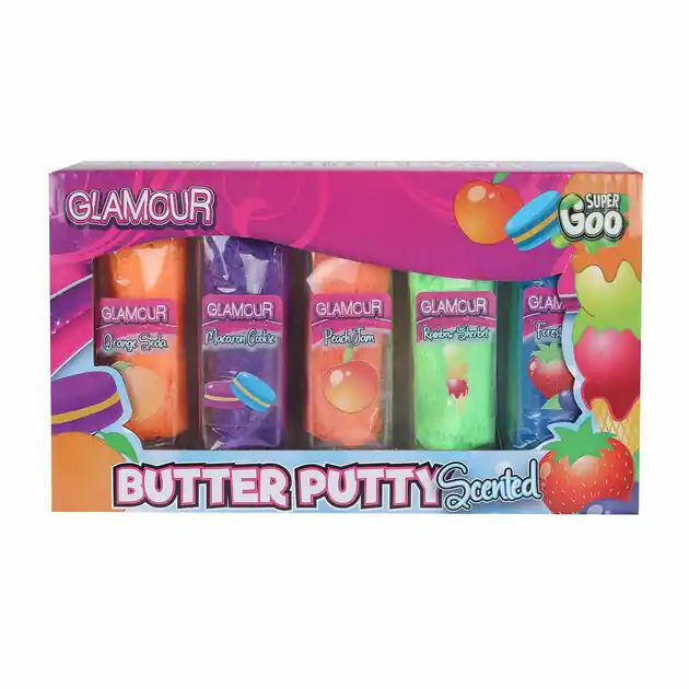 Glamour Super Goo - Boterputty Set 5 stuks Aanbieding
