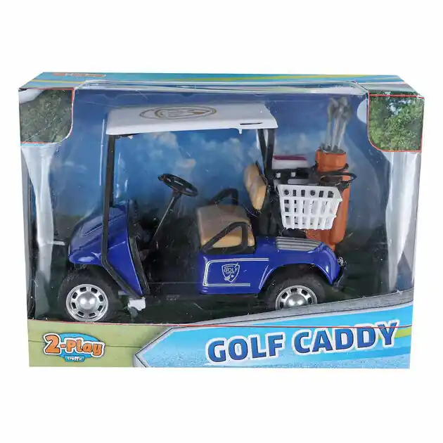 Betrouwbaar 2-Play Golf Caddy met Golfclubs