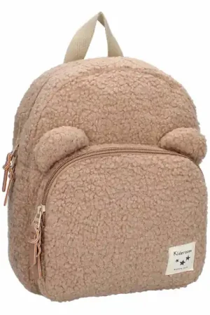 Kidzroom Rugzak Porto Beary Excited Beige Op = Op