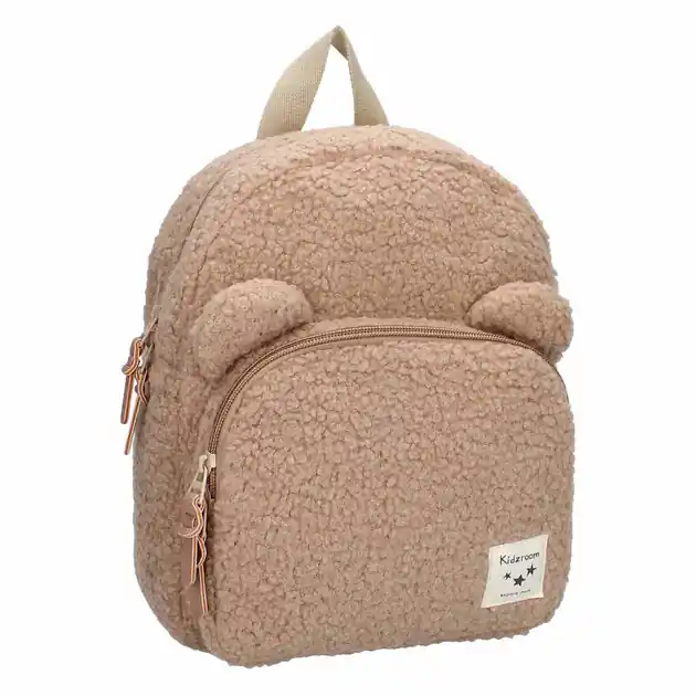 Kidzroom Rugzak Porto Beary Excited Beige Op = Op