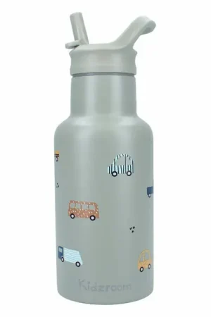 Gereduceerde Prijs Kidzroom Drinkfles Sweet Sips Voertuigen, 350ml