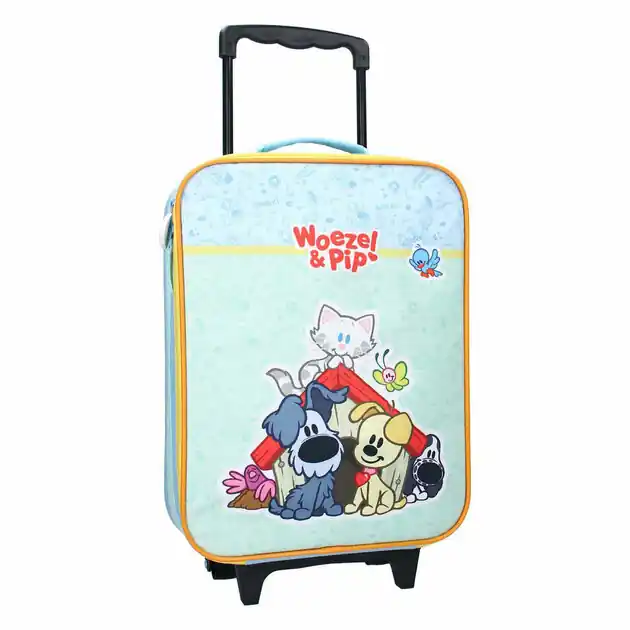 Woezel & Pip Trolley Koffer Made To Roll Alleen Vandaag