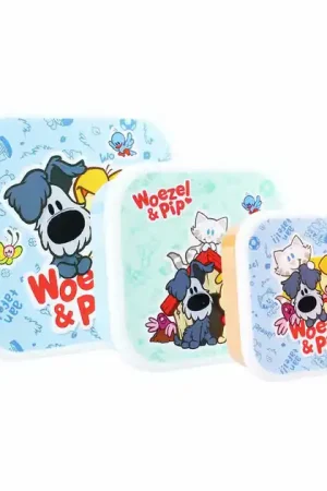 Woezel & Pip Broodtrommel 3-in-1 Fresh Bites Superprijs