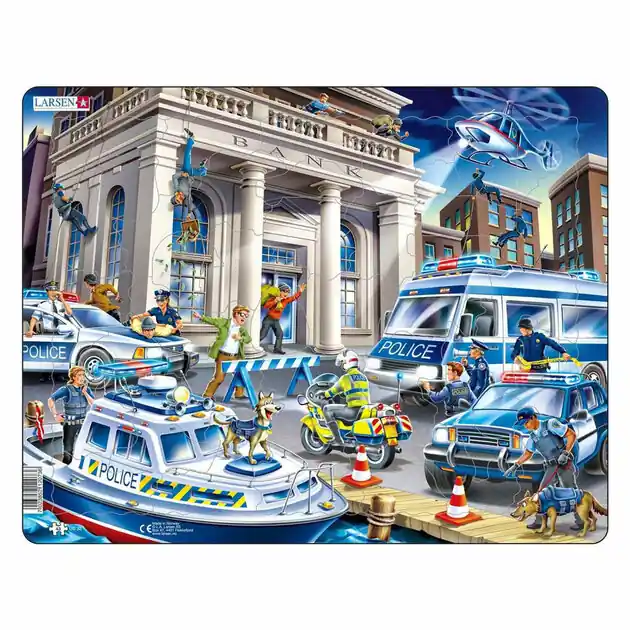 Larsen Legpuzzel De Politie, 43st. Shop Nu