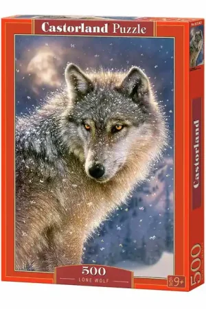 Castorland Legpuzzel Lone Wolf, 500st. Gratis Retour