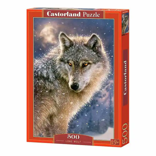 Castorland Legpuzzel Lone Wolf, 500st. Gratis Retour