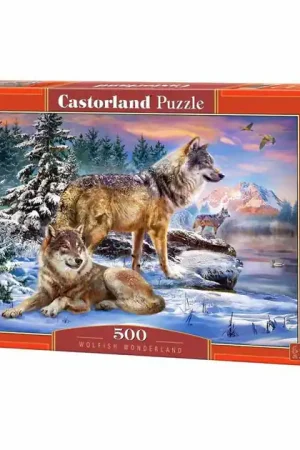 Castorland Legpuzzel Wolfish Wonderland, 500st. Express Levering