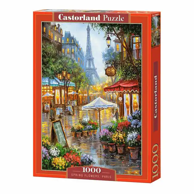 Must-Have Castorland Legpuzzel Spring Flowers Paris, 1000st.