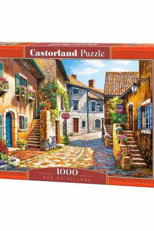 Castorland Legpuzzel Rue de Village, 1000st. Bestseller