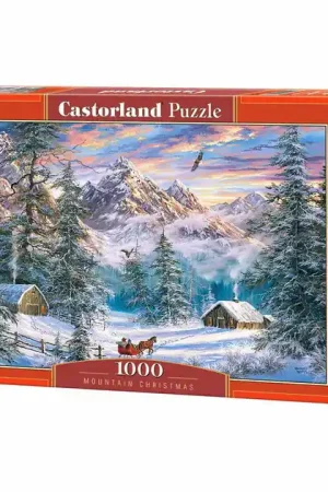 Castorland Legpuzzel Mountain Christmas, 1000st. Merkproduct