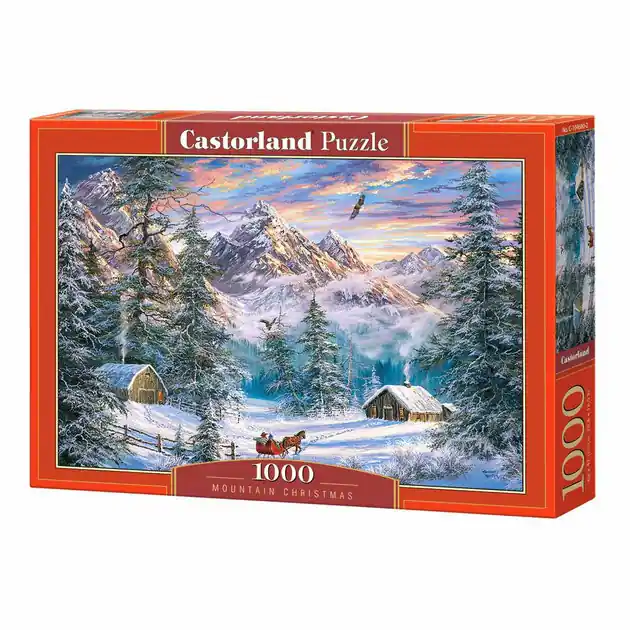 Castorland Legpuzzel Mountain Christmas, 1000st. Merkproduct