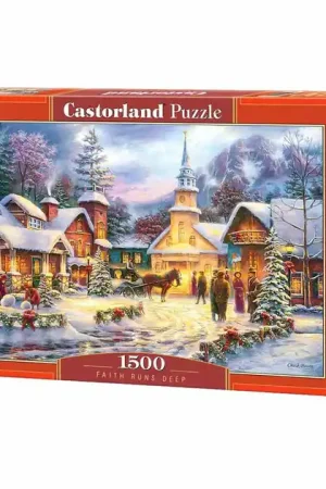 Weekendaanbieding Castorland Legpuzzel Faith Runs Deep, 1500st.
