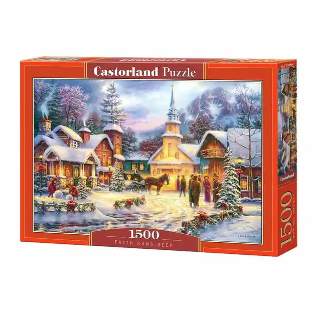 Weekendaanbieding Castorland Legpuzzel Faith Runs Deep, 1500st.