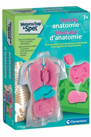 Clementoni Wetenschap & Spel - Squishy Anatomie Veilige Betaling