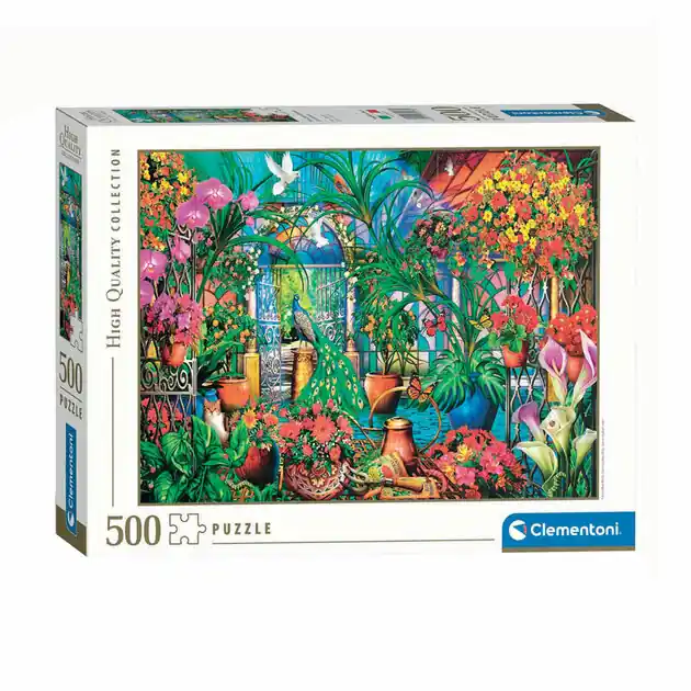 Clementoni Legpuzzel Kunstwerken The Greenhouse Caretakers, 500st. Bestseller