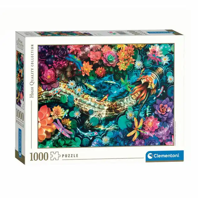 Clementoni Legpuzzel Kunstwerken Koi Rivier, 1000st. Exclusieve Aanbieding