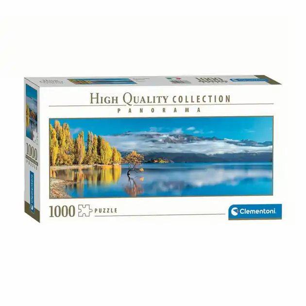 Tijdelijk Beschikbaar Clementoni Panoramapuzzel Wanaka's Gouden Weerspiegelingen, 1000st.