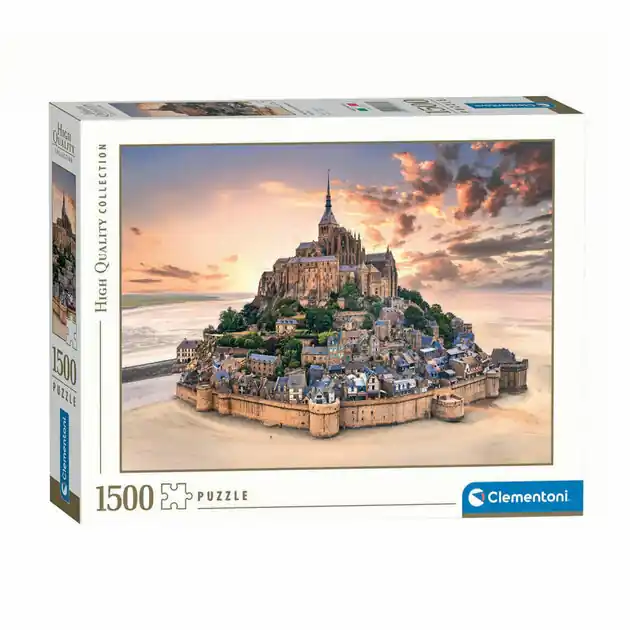 Koop Online Clementoni Legpuzzel Mont Saint-Michel, 1500st.