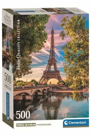 Betrouwbaar Clementoni Legpuzzel Along the Seine, 500st.