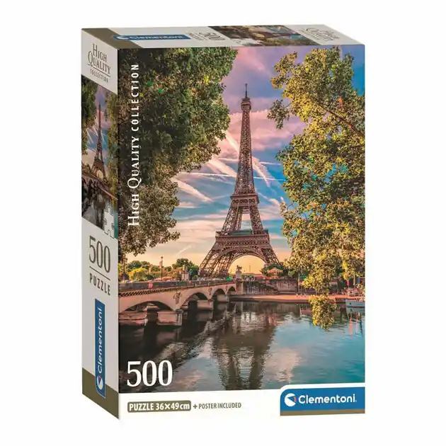 Betrouwbaar Clementoni Legpuzzel Along the Seine, 500st.