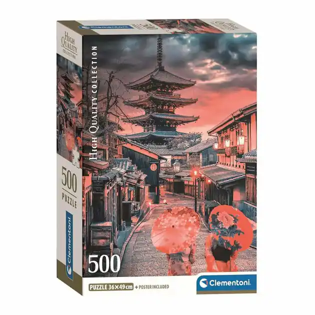 Clementoni Legpuzzel Evening in Kyoto, 500st. Premium