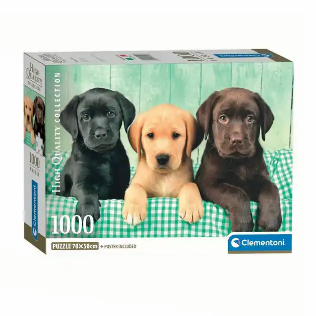 Goedkoop Clementoni Legpuzzel Three Labs, 1000st.
