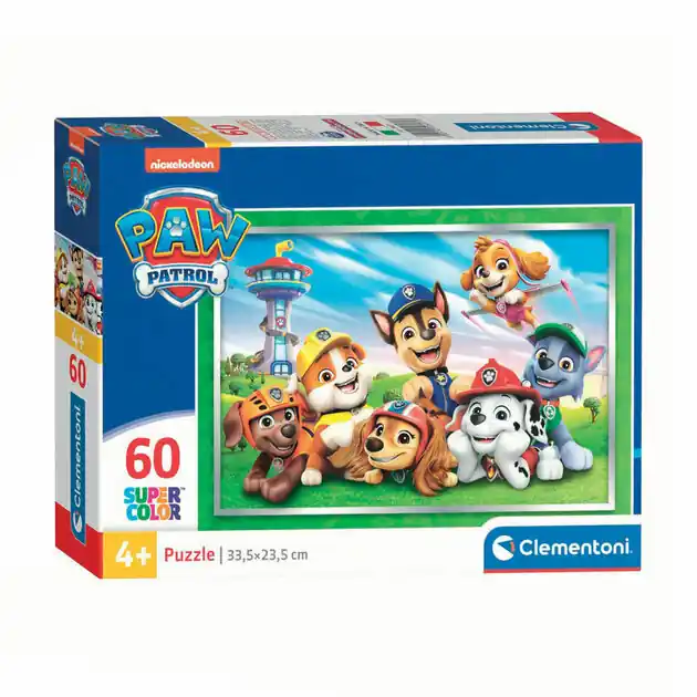 Clementoni Legpuzzel PAW Patrol, 60st. Beperkte Voorraad