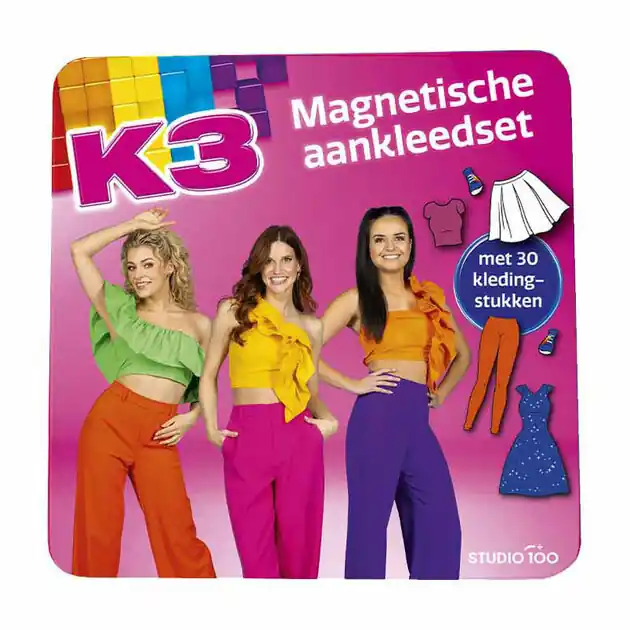 K3 Magnetisch Aankleedspel Beperkt Aanbod