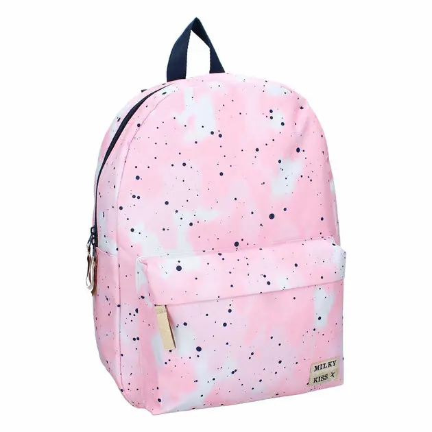 Milky Kiss Rugzak Bold Style Stippenprint Finale Uitverkoop