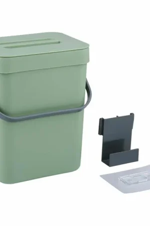 Afvalbak Keuken 3L Groen Exclusieve Aanbieding