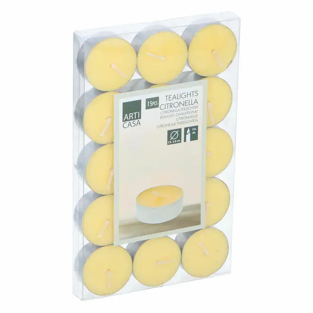 Weekendaanbieding Citronellakaars Buiten, 15st.