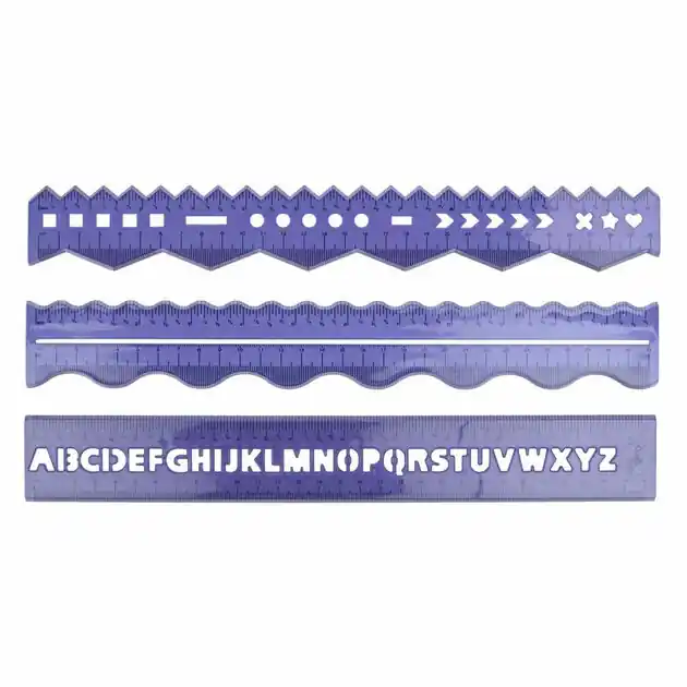 Dagaanbieding Linialenset Creatief 30cm, 3dlg.