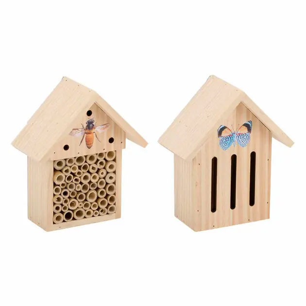 Laatste Versie Houten Insectenhotel Vlinders/Bijen