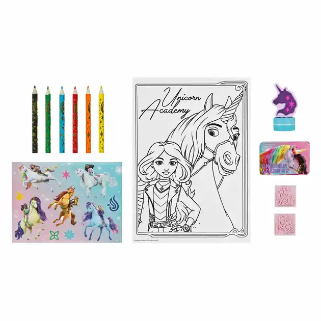 Lage Kosten Unicorn Academy Knutselbox, 21dlg