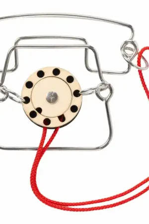 Beperkt Aanbod Metal Telephone Breinpuzzel